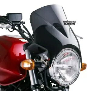 Puig ���j�o�[�T�� �E�B���f�B �X�N���[�� �z���_ CBF 600 2004 - 2007 �_�[�N�X���[�N 1482F PUIG UNIVERSAL WINDY SCREEN FOR HONDA CBF 600 2004 - 2007 DARK SMOKE 1482F �y���s�A���i�z