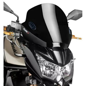 PUIG ���j�o�[�T�� �g�����h �X�N���[�� KTM DUKE 790 2018 - 2024 �ɑΉ� �u���b�N 5022N PUIG UNIVERSAL TREND SCREEN COMPATIBLE FOR KTM DUKE 790 2018 - 2024 BLACK 5022N �y���s�A���i�z