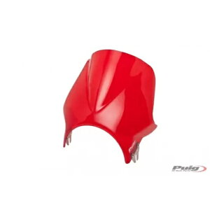 Puig ���j�o�[�T�� �E�B���f�B �X�N���[�� �g���C�A���t �X���N�X�g�� 900 2004 - 2015 ���b�h 1482R PUIG UNIVERSAL WINDY SCREEN FOR TRIUMPH THRUXTON 900 2004 - 2015 RED 1482R �y���s�A���i�z
