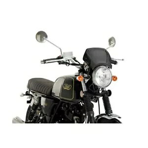 PUIG A~jE tg tFAO݊ TRIUMPH SPEED 400 2024 ubN 3593N PUIG ALUMINIUM FRONT FAIRING COMPATIBLE FOR TRIUMPH SPEED 400 2024 BLACK 3593N