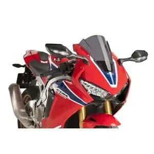 Puig �X�N���[�� �z���_ CBR 1000 RR SP/SP2 �t�@�C�A�u���[�h 2017 - 2019 �_�[�N�X���[�N 9407F PUIG SCREEN FOR HONDA CBR 1000 RR SP/SP2 FIREBLADE 2017 - 2019 DARK SMOKE 9407F �y���s�A���i�z