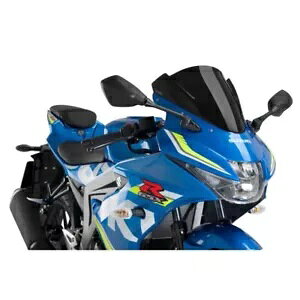 PUIG Z-���[�V���O �X�N���[�� �X�Y�L GSX-R 125 2017 - 2023 �u���b�N 9721N �ɑΉ� PUIG Z-RACING SCREEN COMPATIBLE FOR SUZUKI GSX-R 125 2017 - 2023 BLACK 9721N �y���s�A���i�z