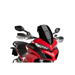 �t�����g�K���X �X�|�[�c PUIG �h�D�J�e�B �����e�B�X�g���[�_ 1200/S 2015 - 2017 �u���b�N 7622N- WINDSHIELD SPORT PUIG FOR DUCATI MULTISTRADA 1200/S 2015 - 2017 BLACK 7622N- �y���s�A���i�z