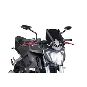 �v�[�C�O �l�C�L�b�h N.G.�X�|�[�c�X�N���[�� ���}�n MT-125 2015 - 2019 �u���b�N 7654N PUIG NAKED N.G. SPORT SCREEN FOR YAMAHA MT-125 2015 - 2019 BLACK 7654N �y���s�A���i�z
