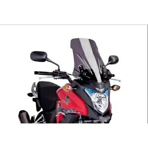 �t�����g�K���X �c�[�����O Puig �݊������� �z���_ CB 500 X 2013 - 2015 �_�[�N 6480F- WINDSHIELD TOURING PUIG COMPATIBLE FOR HONDA CB 500 X 2013 - 2015 DARK 6480F- �y���s�A���i�z