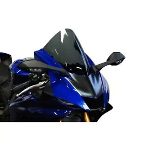 RacingBIKE [VO HP XN[ }n YZF-R7 700 2022 - 2023 _[NX[N CYH003F RACINGBIKE RACING HP SCREEN FOR YAMAHA YZF-R7 700 2022 - 2023 DARK SMOKE CYH003F
