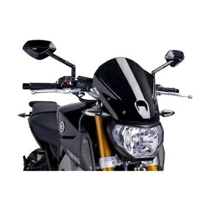 v[CO lCLbh N.G.c[OXN[ }n MT-09 850 2013 - 2016 ubN 6861N PUIG NAKED N.G. TOURING SCREEN FOR YAMAHA MT-09 850 2013 - 2016 BLACK 6861N