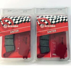 SA Ču[Lpbh 2 Zbg u{ z_ VTX 1800 2001 - 2007 ɓK SA SINTERED BRAKE PADS 2 SETS BREMBO COMPATIBLE FOR HONDA VTX 1800 2001 - 2007