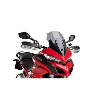 �E�B���h�V�[���h SPORT PUIG �h�D�J�e�B �����e�B�X�g���[�_ 1200/S 2015 - 2017 �X���[�N�O���[ 7622H- WINDSHIELD SPORT PUIG FOR DUCATI MULTISTRADA 1200/S 2015 - 2017 SMOKE GREY 7622H- �y���s�A���i�z