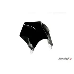 PUIG ���j�o�[�T�� ���v�^�[ �X�N���[�� ���}�n SR 400 2014 - 2016 �u���b�N 0013N PUIG UNIVERSAL RAPTOR SCREEN FOR YAMAHA SR 400 2014 - 2016 BLACK 0013N �y���s�A���i�z