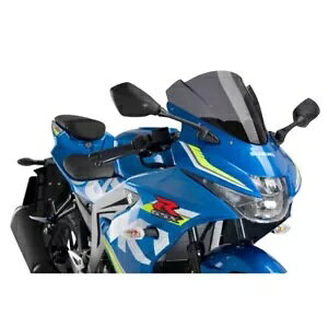 PUIG Z-���[�V���O �X�N���[�� �X�Y�L GSX-R 125 2017 - 2023 �_�[�N�X���[�N 9721F PUIG Z-RACING SCREEN FOR SUZUKI GSX-R 125 2017 - 2023 DARK SMOKE 9721F �y���s�A���i�z