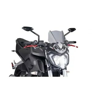 v[CO lCLbh N.G.X|[cXN[ }n MT-125 2015 - 2019 CgX[N 7654H PUIG NAKED N.G. SPORT SCREEN FOR YAMAHA MT-125 2015 - 2019 LIGHT SMOKE 7654H