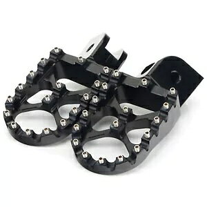 }n YZ 250 2010 ACCOSSATO tbgyO GNXgCh ubN GK It[h tbgXg YAMAHA YZ 250 2010 ACCOSSATO FOOTPEGS EXTRA WIDE BLACK ERGAL OFFROAD FOOTRESTS