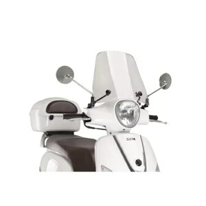 tgKX XN[^[ URBAN PUIG SYM FIDDLE III 50 2014 - 2021 X[NO[ 9240H- WINDSHIELD SCOOTER URBAN PUIG SYM FIDDLE III 50 2014 - 2021 SMOKE GRAY 9240H-