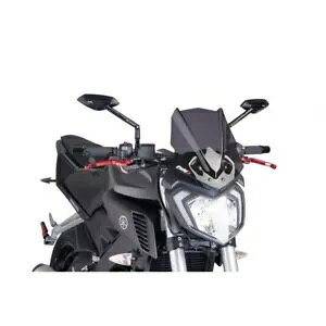 v[CO lCLbh N.G.X|[cXN[ }n MT-125 2015 - 2019 _[NX[N 7654F PUIG NAKED N.G. SPORT SCREEN FOR YAMAHA MT-125 2015 - 2019 DARK SMOKE 7654F