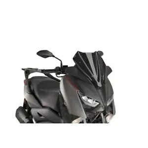 PUIG V-TECH C X|[cXN[ }n X-MAX 400 2018 - 2023 ubN 9474N PUIG V-TECH LINE SPORT SCREEN FOR YAMAHA X-MAX 400 2018 - 2023 BLACK 9474N
