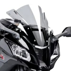 PUIG Z-[VO XN[ JTL ZX-10R 1000 2011 - 2015 CgX[N 5603H PUIG Z-RACING SCREEN FOR KAWASAKI ZX-10R 1000 2011 - 2015 LIGHT SMOKE 5603H