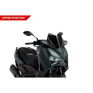 PUIG V-TECH X|[cXN[ }n X-MAX 300 MAX TECH 2023 - 2024 _[NX[Np PUIG V-TECH SPORT SCREEN FOR YAMAHA X-MAX 300 MAX TECH 2023 - 2024 DARK SMOKE