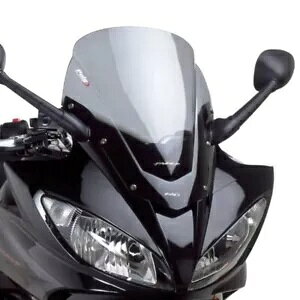 �t�����g�K���X ���[�V���O PUIG ���}�n FZ6 600 FAZER S2 2007 - 2010 �X���[�N�O���[ 4366H- WINDSHIELD RACING PUIG FOR YAMAHA FZ6 600 FAZER S2 2007 - 2010 SMOKE GRAY 4366H- �y���s�A���i�z