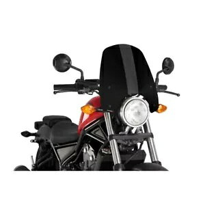 PUIG lCLbh XN[ NG c[O z_ CMX500 x 20-24 ubN PUIG NAKED SCREEN NG TOURING HONDA CMX500 REBEL 20-24 BLACK