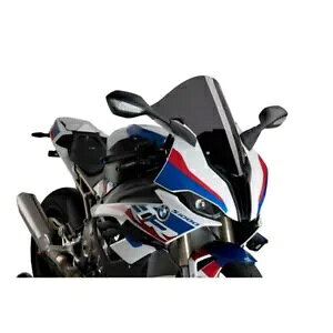 PUIG �E�B���h�X�N���[�� R-RACER BMW M1000RR 21-22 �_�[�N�X���[�N PUIG WINDSCREEN R-RACER BMW M1000RR 21-22 DARK SMOKE �y���s�A���i�z