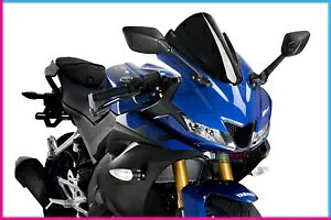 PUIG DISC Z-���[�V���O ���}�n YZF-R125 2019 �u���b�N- PUIG DISC Z-RACING FOR YAMAHA YZF-R125 2019 BLACK- �y���s�A���i�z