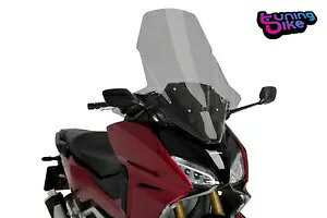 PUIG �h�[�� V-TECH ���C�� �c�[�����O �z���_ �t�H�[�X 750 2021 �_�[�N�X���[�N- PUIG DOME V-TECH LINE TOURING HONDA FORCE 750 2021 DARK SMOKE- �y���s�A���i�z