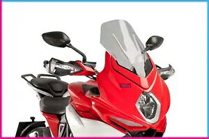 PUIG �c�[�����O �X�N���[�� MV AGUSTA TURISMO VELOCE 800/LUSSO 2016 ���C�g�X���[�N PUIG TOURING SCREEN MV AGUSTA TURISMO VELOCE 800/LUSSO 2016 LIGHT SMOKE �y���s�A���i�z