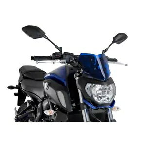 PUIG XN[ lCLbh N.G.X|[c}n MT-07 18-20 u[ PUIG SCREEN NAKED N.G. SPORT YAMAHA MT-07 18-20 BLUE