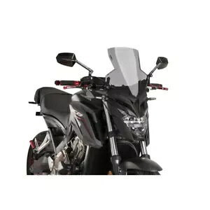 PUIG �l�C�L�b�h �X�N���[�� NG SPORT �z���_ CB650F 14-18 �_�[�N�X���[�N PUIG NAKED SCREEN NG SPORT HONDA CB650F 14-18 DARK SMOKE �y���s�A���i�z