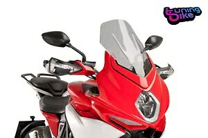 PUIG �c�[�����O �X�N���[�� MV AGUSTA TURISMO VELOCE 800/LUSSO 2021 ���C�g�X���[�N PUIG TOURING SCREEN MV AGUSTA TURISMO VELOCE 800/LUSSO 2021 LIGHT SMOKE �y���s�A���i�z