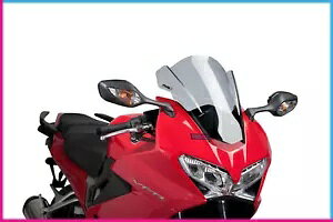 PUIG �X�N���[�� Z-���[�V���O �z���_ VFR800F 2019 ���C�g�X���[�N PUIG SCREEN Z-RACING HONDA VFR800F 2019 LIGHT SMOKE �y���s�A���i�z