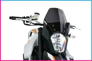 PUIG tgKX lCLbh N.G. SPORT FOR KTM 990 SUPERMOTO 2015 ͂ȃg[ - PUIG WINDSHIELD NAKED N.G. SPORT FOR KTM 990 SUPERMOTO 2015 STRONG TONED-