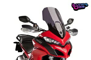 PUIG c[O fBXN hDJeB eBXg[_ 1200 2017 _[Ng[ - PUIG TOURING DISC FOR DUCATI MULTISTRADA 1200 2017 DARK TONED-