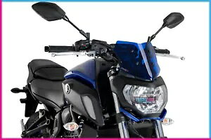 PUIG スクリーン ネイキッド N.G.スポーツヤマハ MT-07 2020 ブルー PUIG SCREEN NAKED N.G. SPORT YAMAHA MT-07 2020 BLU