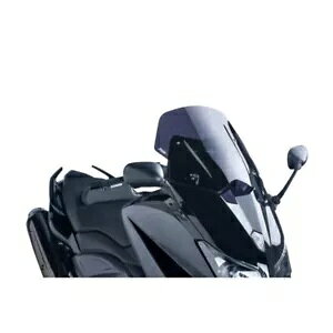 PUIG スクリーン V-TECH ライン スポーツ ヤマハ T-MAX 530 12-16 ダークスモーク PUIG SCREEN V-TECH LINE SPORT YAMAHA T-MAX 530 12-16 DARK SMOKE