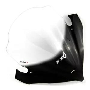 PUIG [VO XN[ }n FZ6 FAZER 04-08 NA PUIG RACING SCREEN YAMAHA FZ6 FAZER 04-08 CLEAR