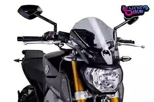 PUIG XN[ lCLbh N.G.c[O }n MT-09 13-16 CgX[N PUIG SCREEN NAKED N.G. TOURING YAMAHA MT-09 13-16 LIGHT SMOKE