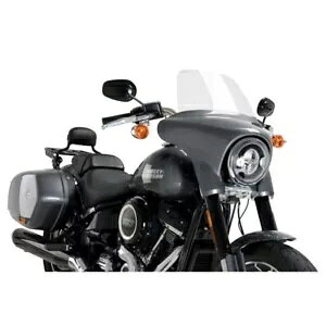PUIG �X�N���[�� �n�C���[�h�c�[�����O �n�[���[ D. �\�t�e�C�� �X�|�[�c �O���C�h FLSB 18-21 �N���A PUIG SCREEN HIGH-ROAD TOURING HARLEY D. SOFTAIL SPORT GLIDE FLSB 18-21 CLEAR �y���s�A���i�z