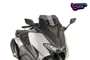2017 PUIG �h�[�� V-TECH ���C�� �X�|�[�c �t�@�[ ���}�n T-MAX 530 �_�[�N�X���[�N- 2017 PUIG DOME V-TECH LINE SPORT FUR YAMAHA T-MAX 530 DARK SMOKE- �y���s�A���i�z