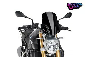 PUIG �X�N���[�� �l�C�L�b�h N.G. SPORT-SUPP.ORIG. BMW R1200 R 15-18 �u���b�N PUIG SCREEN NAKED N.G. SPORT-SUPP.ORIG. BMW R1200 R 15-18 BLACK �y���s�A���i�z