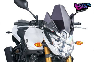 PUIG tgKX lCLbh N.G.X|[ct@[ }n FZ8 2016 XgOg- PUIG WINDSHIELD NAKED N.G. SPORT FUR YAMAHA FZ8 2016 STRONG TON-