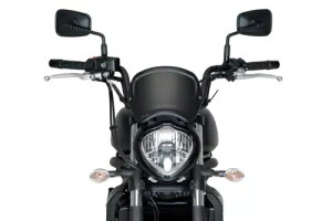 PUIG �t�����g�p�l�� �C���f�B�A�� �X�J�E�g �{�o�[ 2018 �}�b�g �u���b�N- PUIG FRONT PANEL INDIAN SCOUT BOBBER 2018 MATTE BLACK- �y���s�A���i�z