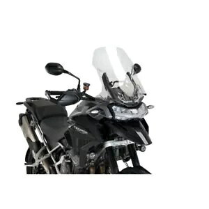 PUIG �c�[�����O �E�B���h�X�N���[�� TRIUMPH TIGER 1200 GT 22-24 ���� PUIG TOURING WINDSCREEN TRIUMPH TIGER 1200 GT 22-24 TRANSPARENT �y���s�A���i�z