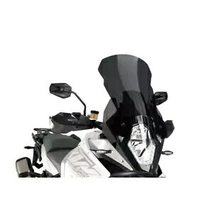 PUIG c[O XN[ KTM 1090 Ahx`[ 21-23 _[NX[N PUIG TOURING SCREEN KTM 1090 ADVENTURE 21-23 DARK SMOKE