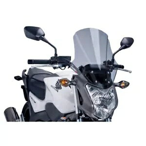 PUIG �c�[�����O �v���X �X�N���[�� �z���_ NC750S 16-20 ���C�g�X���[�N PUIG TOURING PLUS SCREEN HONDA NC750S 16-20 LIGHT SMOKE �y���s�A���i�z
