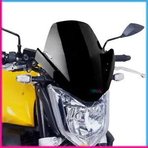 PUIG スクリーン ネイキッド N.G.スポーツ ヤマハ FZ1 2012 ブラック PUIG SCREEN NAKED N.G. SPORT YAMAHA FZ1 2012 BLACK