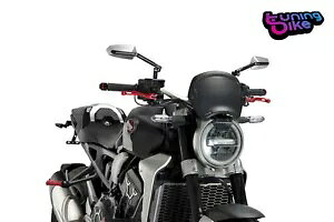 PUIG tgpl z_ CB1000R lIX|[cJtF 2018 }bgubN- PUIG FRONT PANEL HONDA CB1000R NEO SPORTS CAFE 2018 MATTE BLACK-