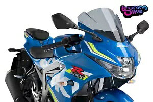 PUIG �X�N���[�� Z-���[�V���O �X�Y�L GSX-R125 17-21 ���C�g�X���[�N PUIG SCREEN Z-RACING SUZUKI GSX-R125 17-21 LIGHT SMOKE �y���s�A���i�z