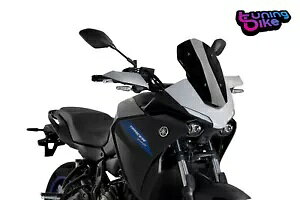 PUIG スクリーン スポーツ ヤマハ トレーサー 7 21-22 ブラック PUIG SCREEN SPORT YAMAHA TRACER 7 21-22 BLACK